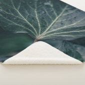 Couverture Sherpa Photographie de la nature jaune d'ivoire foncé (3/4)