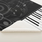 Couverture Sherpa Piano fantasque et notes musicales (3/4)