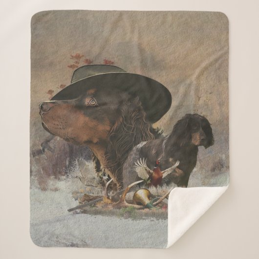 Couverture Sherpa Picardy Spaniel, Saison Chasse (Devant)
