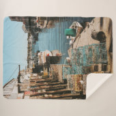 COUVERTURE SHERPA PIÈCES DE LOBSTER (Devant (Horizontal))