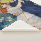 Couverture Sherpa Pierre-Auguste Renoir - Danse à Bougival (3/4)