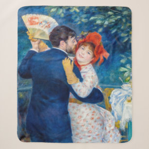 Couverture Sherpa Pierre-Auguste Renoir - Danse à la campagne