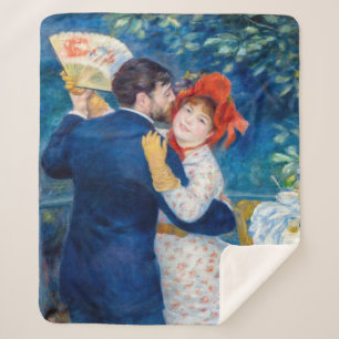 Couverture Sherpa Pierre-Auguste Renoir - Danse country