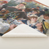 Couverture Sherpa Pierre-Auguste Renoir - Déjeuner de la fête nautiq (3/4)