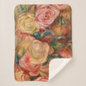 Couverture Sherpa Pierre-Auguste Renoir - Rose (Devant)