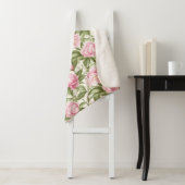 Couverture Sherpa Pies roses (En situation)
