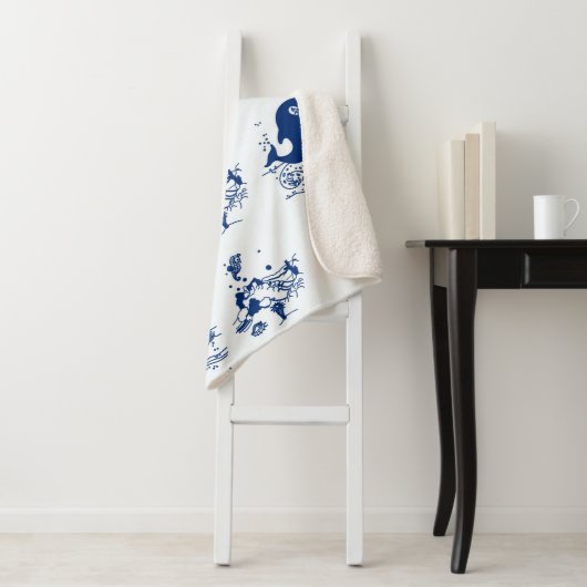 Couverture Sherpa Pingouins, baleines et dauphins (En situation)