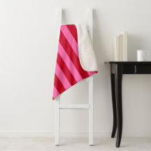 Pink and Red Peppermint Stripes