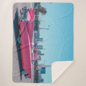 COUVERTURE SHERPA PINK CADILLAC (Devant)