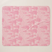 Couverture Sherpa Pink Forest Christmas (Devant (Horizontal))