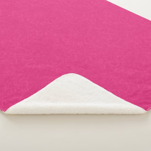 Couverture Sherpa Pink textured surface with subtle swirling pattern (3/4)
