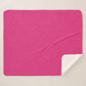 Couverture Sherpa Pink textured surface with subtle swirling pattern (Devant (Horizontal))
