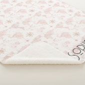 Couverture Sherpa Pink World Map (3/4)