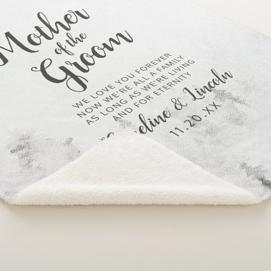 Couverture Sherpa Pins givrés à la mère de la chambre Citation (3/4)