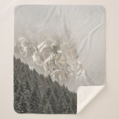 COUVERTURE SHERPA PINS VERTS (Devant)