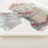 Couverture Sherpa "Pipa & Marlow" Boganhues print (3/4)