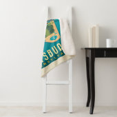 Couverture Sherpa Pittsburgh, PA | Vue oeil d'oiseau (En situation)