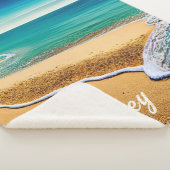 Couverture Sherpa Plage calme (3/4)