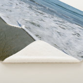 Couverture Sherpa Plage/Sable/Vagues (3/4)