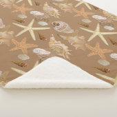 Couverture Sherpa Plage Seashel Mer Côte Océan (3/4)