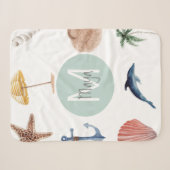 COUVERTURE SHERPA PLAGE SHERPA BLANKET (Devant (Horizontal))