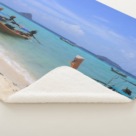 Couverture Sherpa Plage tropicale (3/4)