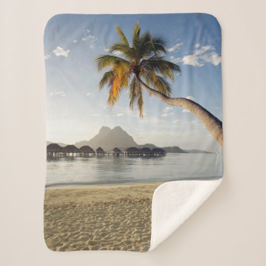 Couverture Sherpa Plages tropicales | Plages, Bora Bora (Devant)