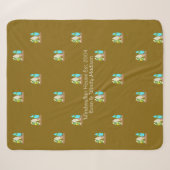 Couverture Sherpa Planches de surf personnalisées (Devant (Horizontal))