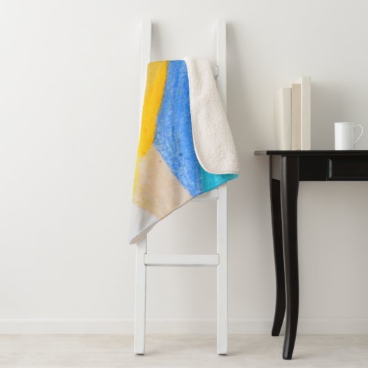 Couverture Sherpa Planet Life Sherpa Blanket (En situation)