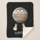 Couverture Sherpa Planète Jupiter & Étoiles (Devant)