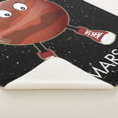 Couverture Sherpa Planète Mars & Étoiles (3/4)