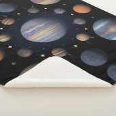 Couverture Sherpa Planètes du système solaire disposées dans l'espac (3/4)