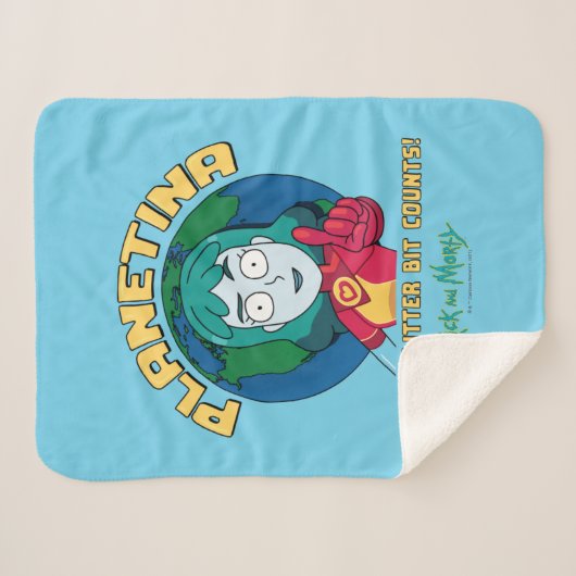 Couverture Sherpa Planetina - Chaque Bit De Litter Compte (Devant (Horizontal))