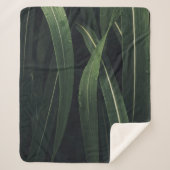COUVERTURE SHERPA PLANTE VERT (Devant)