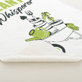 Couverture Sherpa Plante Whisperer - Drôle Mignonne jardinier & Plan (3/4)