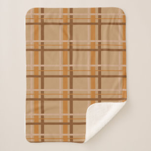 Couverture Sherpa Plat automnal