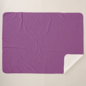 Couverture Sherpa Plum (Devant (Horizontal))