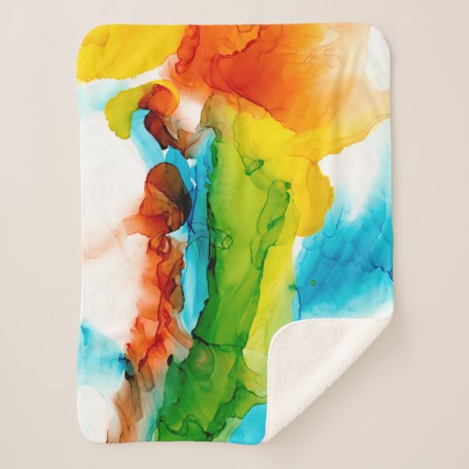Couverture Sherpa Plume primaire - Aquarelles (Devant)