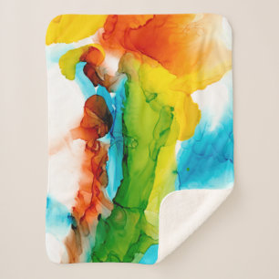 Couverture Sherpa Plume primaire - Aquarelles