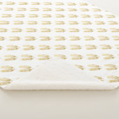 Couverture Sherpa Plumes d'or (3/4)