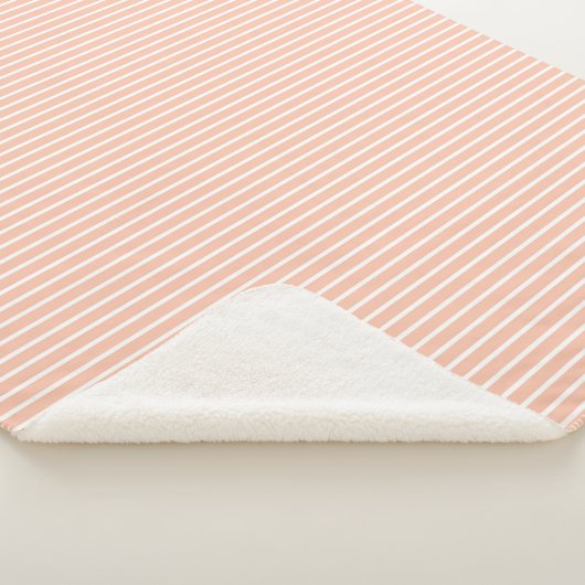 Couverture Sherpa Poche et bandes blanches (3/4)