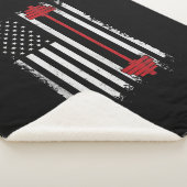 Couverture Sherpa Poids Lifting Flat Cadeaux Entraînement, Amateur D (3/4)