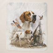 Couverture Sherpa Pointer Anglais (Devant)