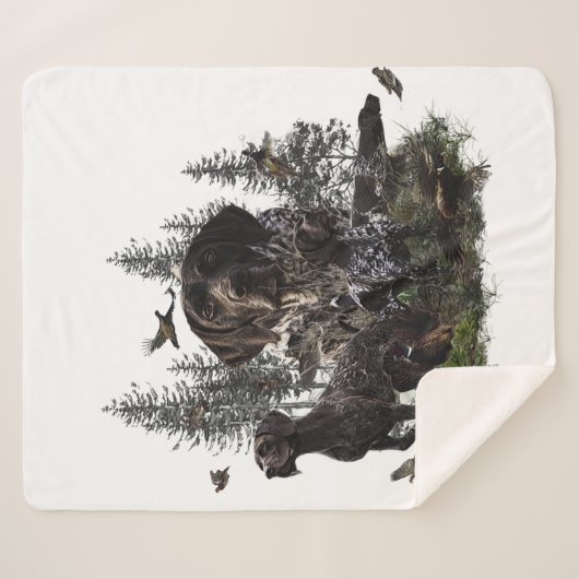 Couverture Sherpa Pointeur à poils courts allemand (Devant (Horizontal))