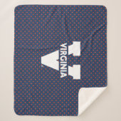 Couverture Sherpa Pois des Cavaliers de Virginie (Devant)