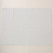 Couverture Sherpa Pois élégant et moderne (Devant (Horizontal))