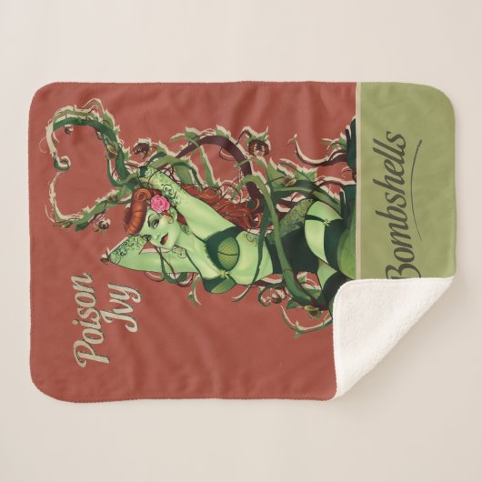 Couverture Sherpa Poison Ivy Bombshell (Devant (Horizontal))