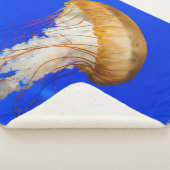 COUVERTURE SHERPA POISSON BROWN (3/4)