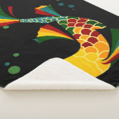Couverture Sherpa poisson coloré ‘n bulles (3/4)