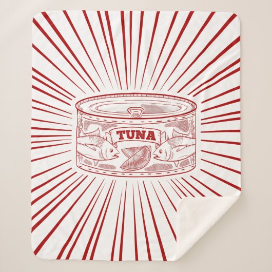 Couverture Sherpa Poisson de thon (Devant)